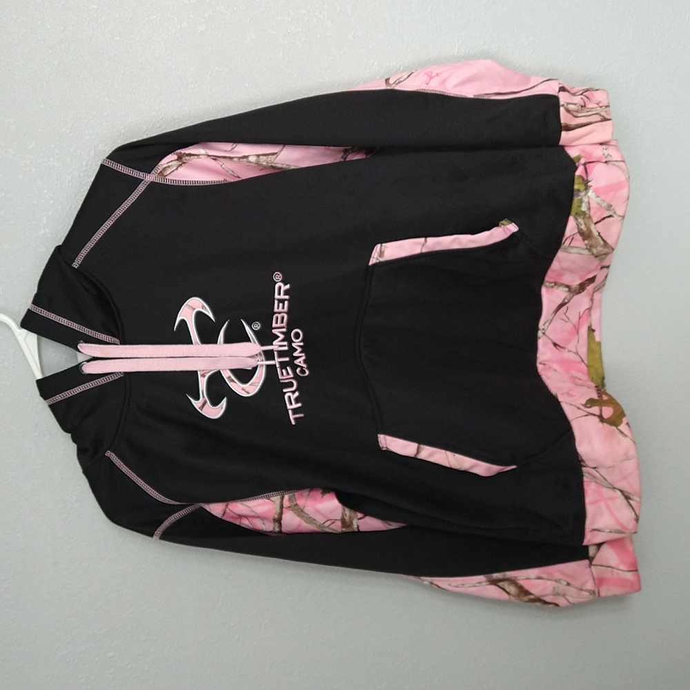 True timber camo pull over sweatshirt